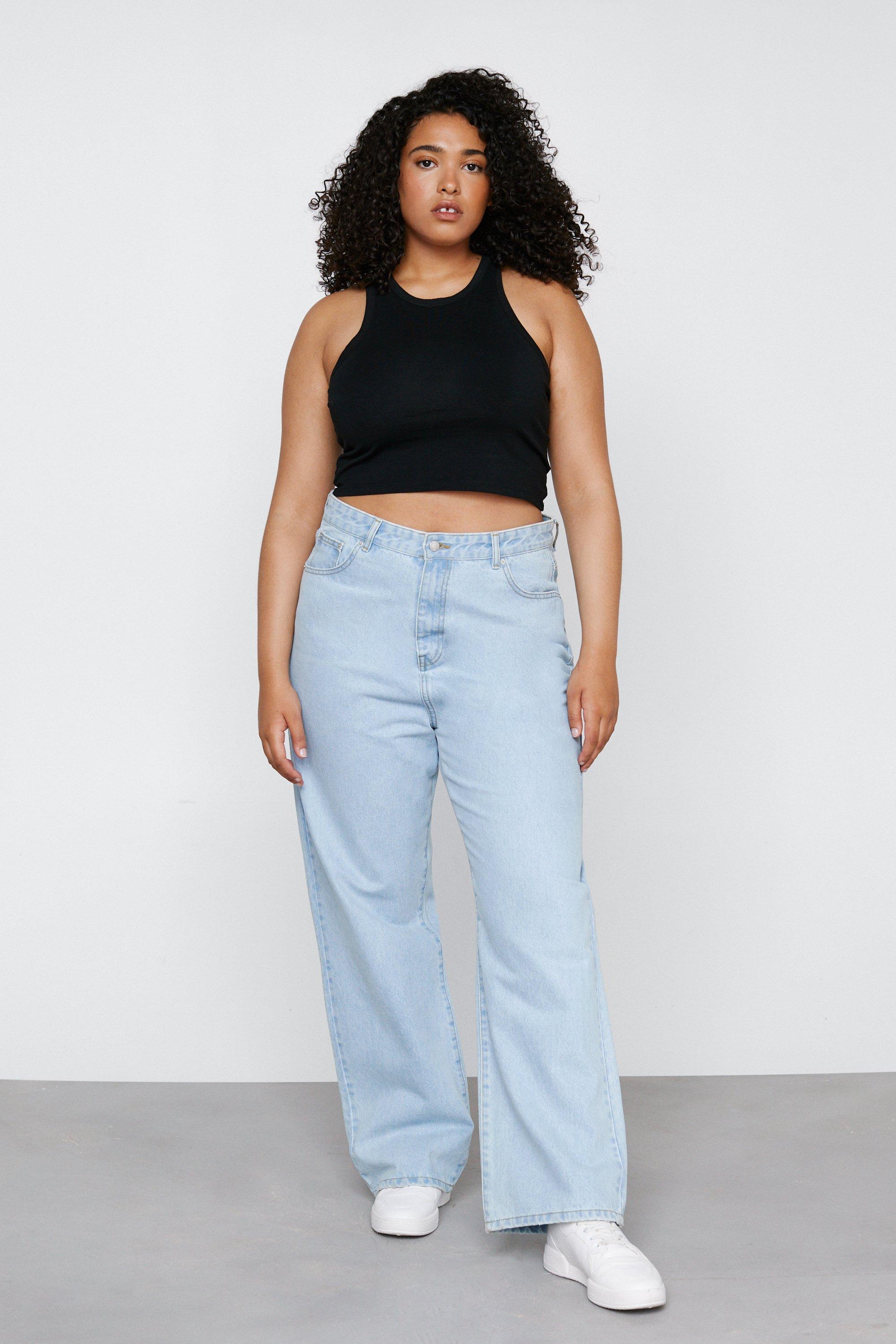 Plus size 2025 boyfriend jeans uk